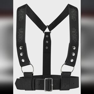 Killstar Black Harness Belt